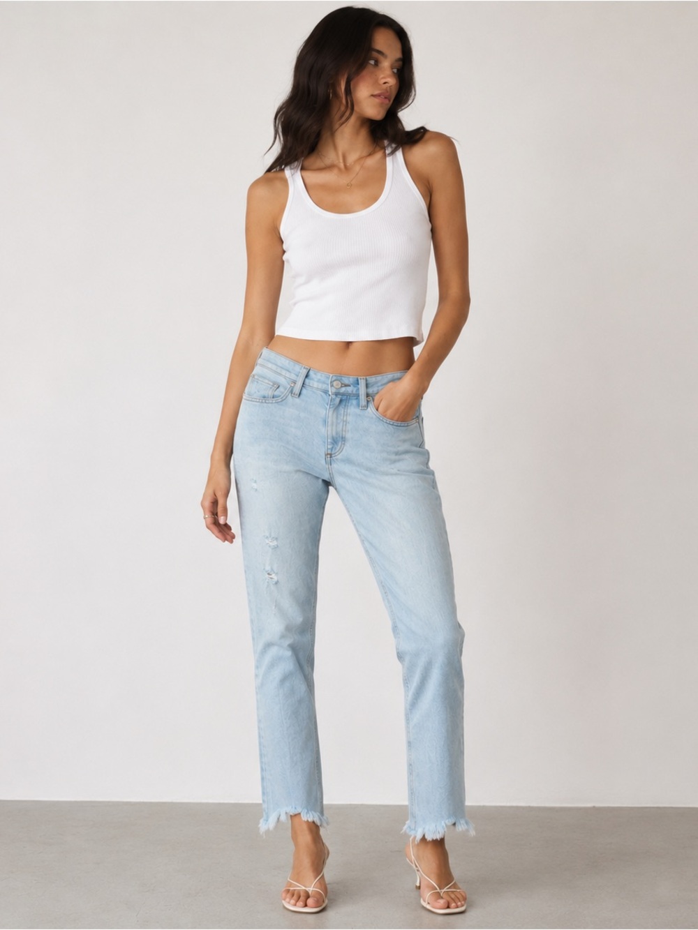 Rag & Bone Dre Low Rise Slim Boyfriend Jeans Size 27 Light Wash